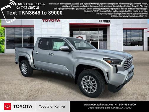 Celestial Silver Metallic 2026 Toyota Tacoma Limited