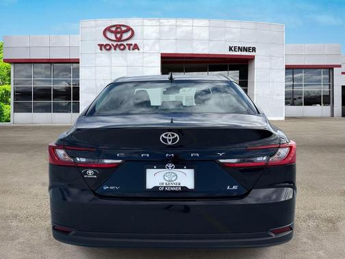 Midnight Black Metallic 2025 Toyota Camry LE