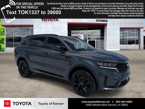 Gravity Grey 2021 Kia Sorento SX