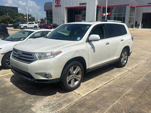 Blizzard Pearl 2012 Toyota Highlander Limited