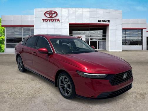 Radiant Red Metallic 2024 Honda Accord EX