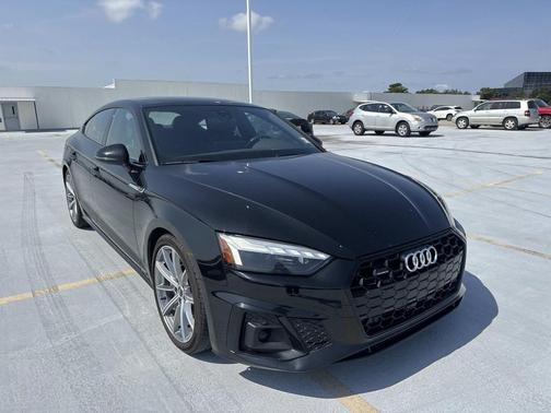 Mythos Black Metallic 2025 Audi A5 Sportback 45 S Line Premium