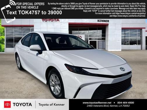 Ice Cap 2025 Toyota Camry LE