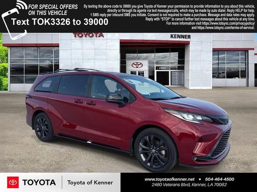 2025 Toyota Sienna XSE 7 Passenger