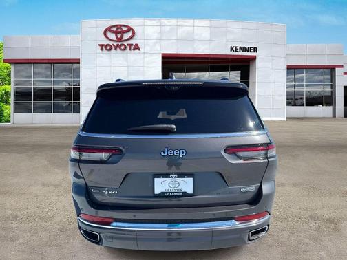 Baltic Gray Metallic Clearcoat 2021 Jeep Grand Cherokee L Overland
