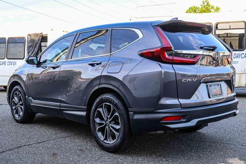 Gray 2021 Honda CR-V AWD EX
