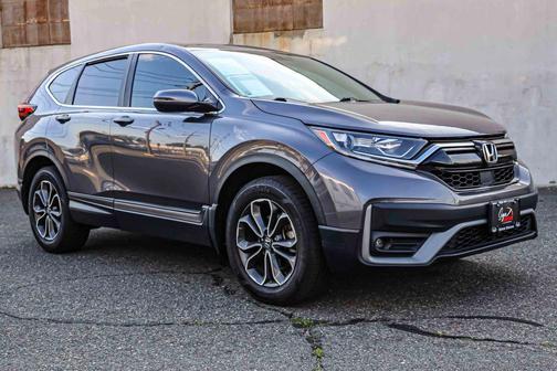 Gray 2021 Honda CR-V AWD EX
