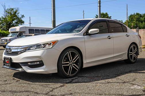 White Orchid Pearl 2017 Honda Accord Sport SE