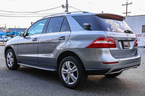 Silver 2012 Mercedes-Benz M-Class 4MATIC