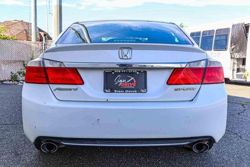 White Orchid Pearl 2014 Honda Accord Sport