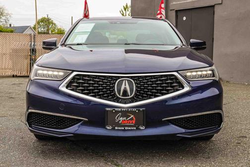 Fathom Blue Pearl 2018 Acura TLX Technology