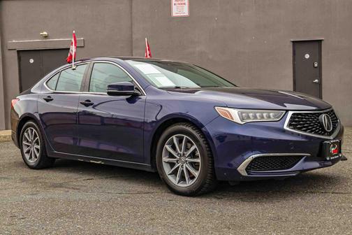 Fathom Blue Pearl 2018 Acura TLX Technology