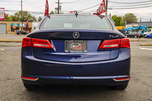 Fathom Blue Pearl 2018 Acura TLX Technology