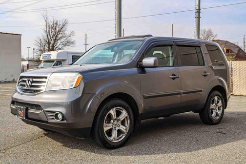 Modern Steel Metallic 2014 Honda Pilot EX-L