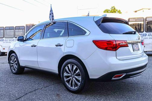 White Diamond Pearl 2016 Acura MDX SH-AWD