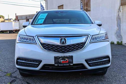 White Diamond Pearl 2016 Acura MDX SH-AWD