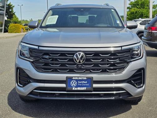 Silver Bird Metallic 2024 Volkswagen Atlas 2.0T SEL Premium R-Line