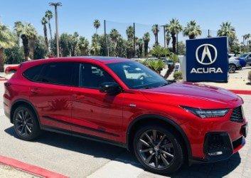 Performance Red Pearl 2025 Acura MDX