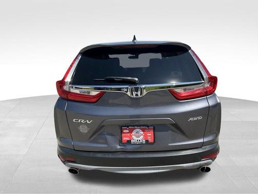 Gray 2017 Honda CR-V EX