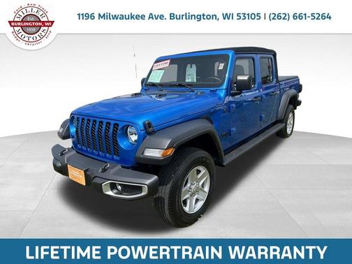 Hydro Blue Pearlcoat 2023 Jeep Gladiator Sport