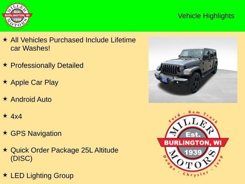 2021 Jeep Wrangler Unlimited Sahara Altitude