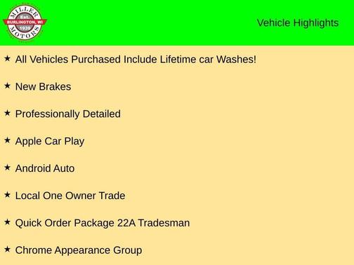 2018 RAM 2500 Tradesman