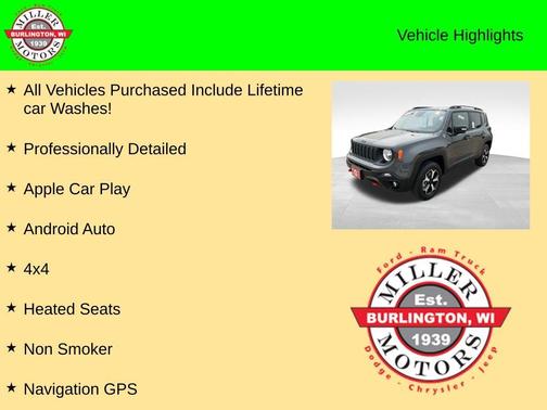 2022 Jeep Renegade Trailhawk