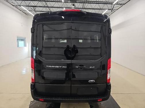 Black Metallic 2023 Ford Transit-350 XLT
