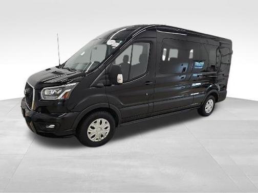 Black Metallic 2023 Ford Transit-350 XLT