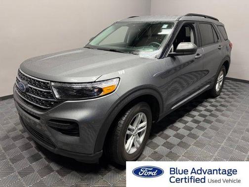 Gray Metallic 2024 Ford Explorer XLT