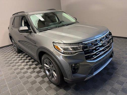 Gray Metallic 2026 Ford Explorer Active
