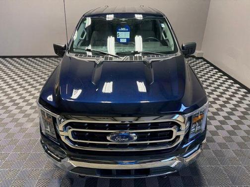 Antimatter Blue Metallic 2023 Ford F-150 XLT