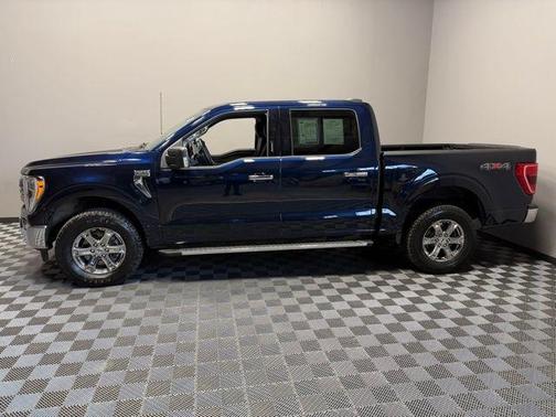Antimatter Blue Metallic 2023 Ford F-150 XLT
