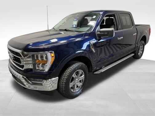 Antimatter Blue Metallic 2023 Ford F-150 XLT