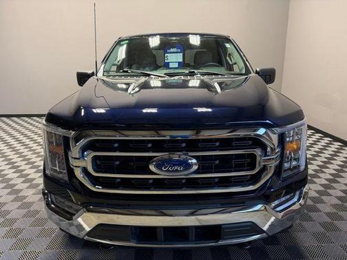 Antimatter Blue Metallic 2023 Ford F-150 XLT