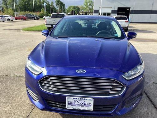 Blue 2015 Ford Fusion SE