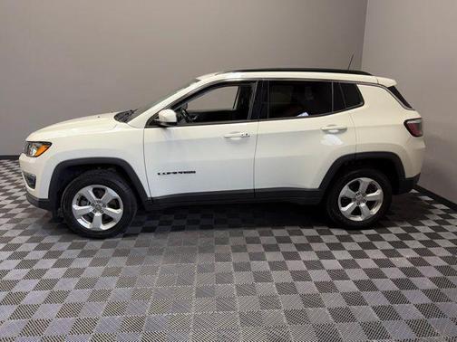 White Clearcoat 2020 Jeep Compass Latitude