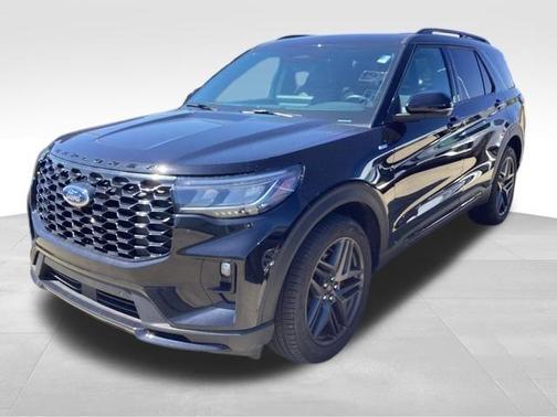 Agate Black Metallic 2025 Ford Explorer ST-Line