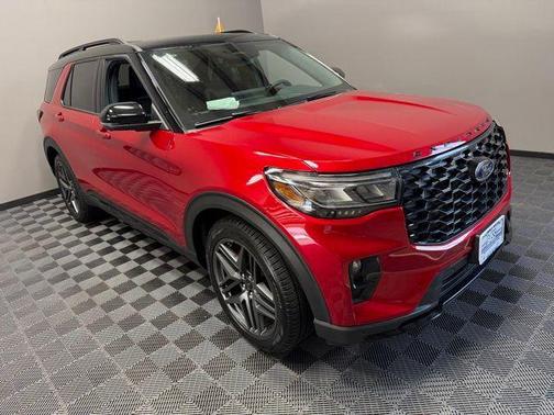 Rapid Red Metallic Tinted Clearcoat 2025 Ford Explorer ST