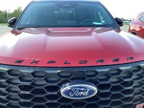 Red Metallic 2025 Ford Explorer ST