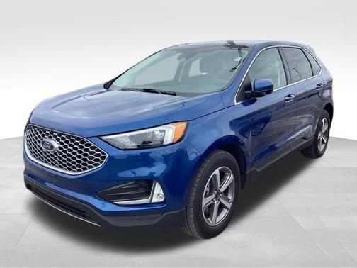 Blue Metallic 2024 Ford Edge SEL