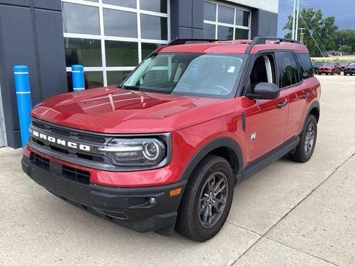 Rapid Red Metallic Tinted Clearcoat 2021 Ford Bronco Sport Big Bend