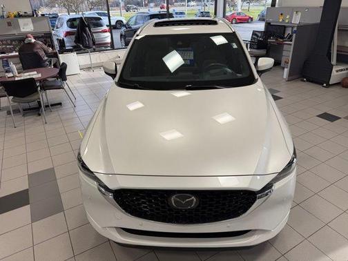 Rhodium White Metallic 2023 Mazda CX-5 2.5 Turbo Signature