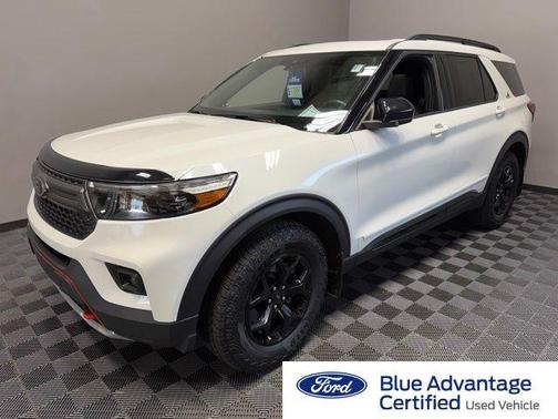 Star White 2024 Ford Explorer Timberline