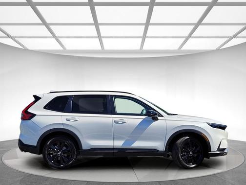 Platinum White Pearl 2026 Honda CR-V Hybrid Sport Touring