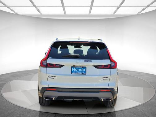 Platinum White Pearl 2026 Honda CR-V Hybrid Sport Touring