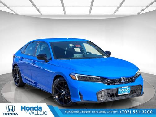 Boost Blue Pearl 2026 Honda Civic Sport