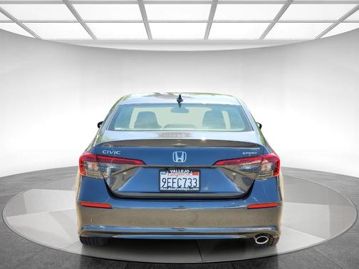 Gray 2023 Honda Civic Sport