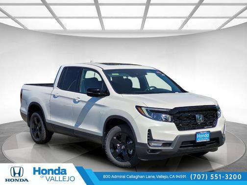 Platinum White Pearl 2026 Honda Ridgeline Black Edition
