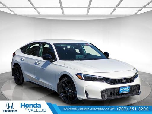Platinum White Pearl 2026 Honda Civic Sport